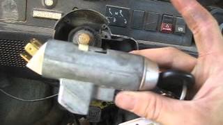How to change ignition switch on a 1974 vw volkswagon super beetle, thing