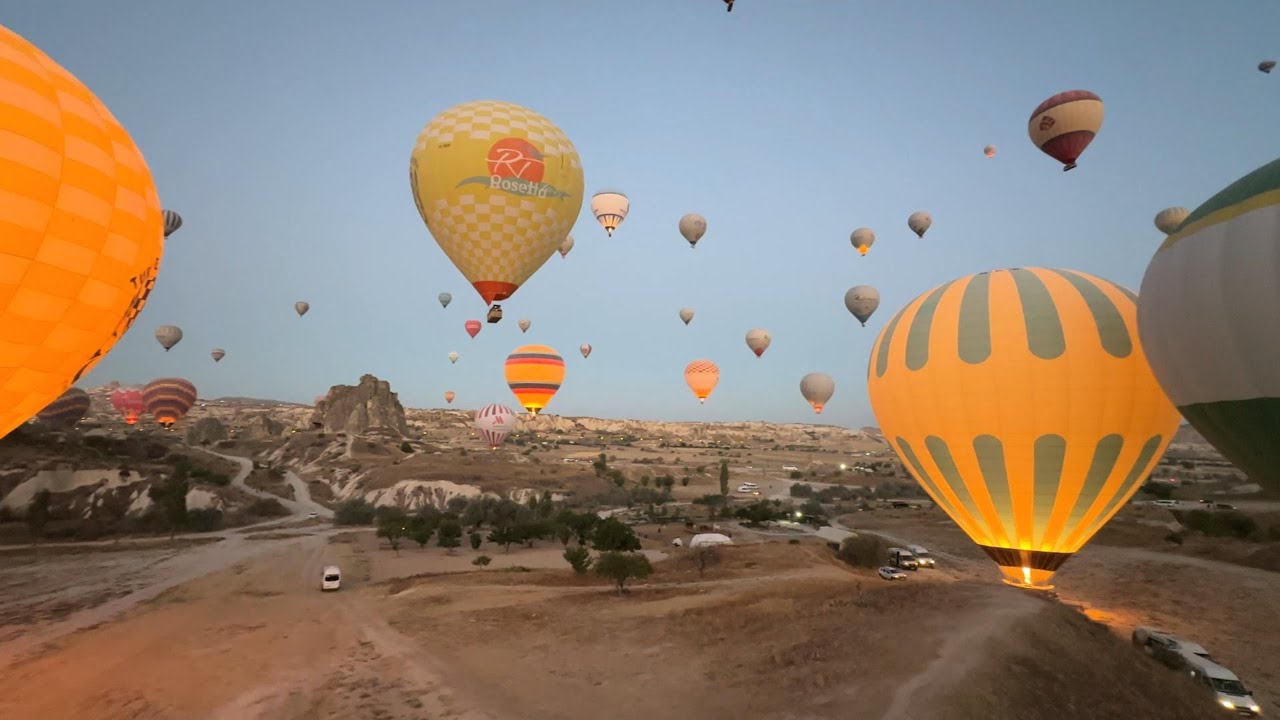 Cappadocia Sunrise Hot Air Balloon Flight over Goreme Turkey