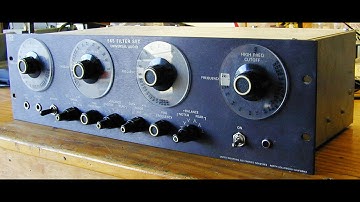 Urei Universal Audio 565T Filter Set Demo