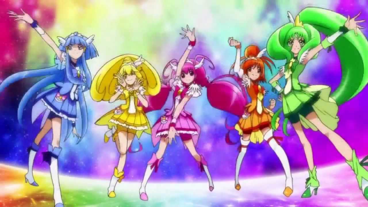 Smile Precure Group Transformation YouTube