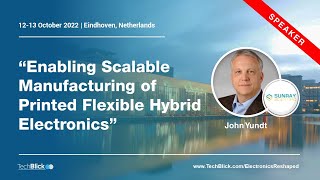 SunRay Scientific | Enabling Scalable Manufacturing of Printed Flexible Hybrid Electronics