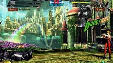 Marvel vs Capcom 3 - PS3 -- Non-Ranked Matches 12 - Powerhouse Roster