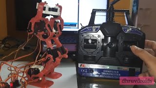 Design &amp; Development of a Mini Bipedal robot - Gamatron