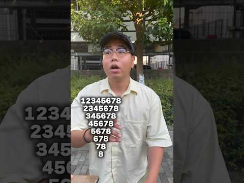 リズム感ない友達に12345678チャレンジをリベンジさせてみた。#12345678#レイクレ