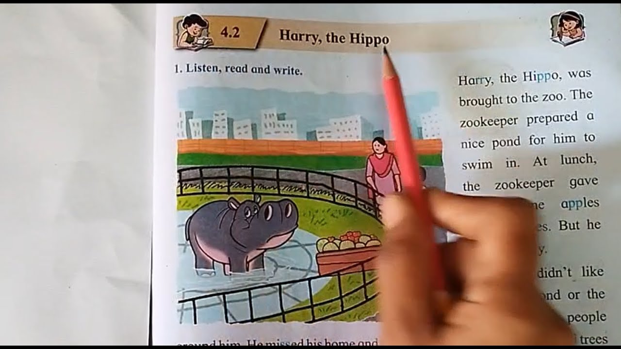 Harry, the Hippo 🦛• L No 4.2 • English •