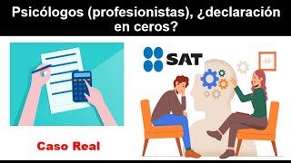 Declarar en ceros si no tuve ingresos ¿esta bien? SAT 2023 | RESICO | persona fisica | IVA a favor