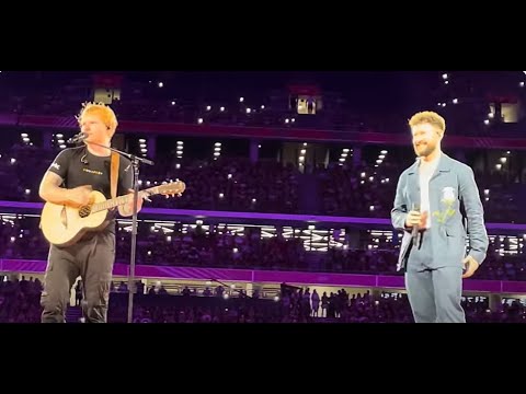 Ed Sheeran & Calum Scott - You Are The Reason - Live Budapest 20.07.2024