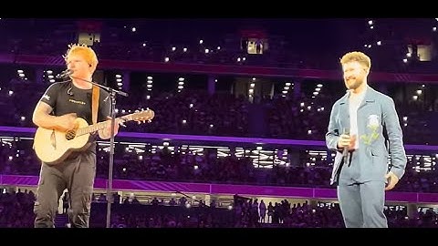 Ed Sheeran & Calum Scott - You Are The Reason - Live Budapest 20.07.2024