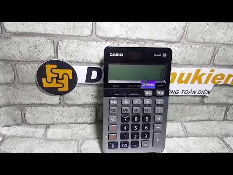 Hướng dẫn tắt nguồn máy tính casio js-40b