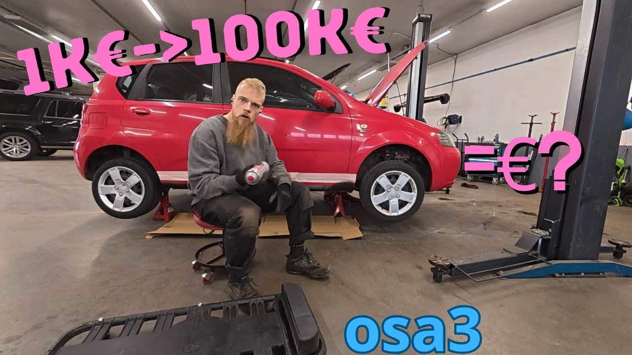 Tonnista sataan tonniin osa3. Auton katsastus. Paukkuuko budjetti pahasti ennenkuin valmis?