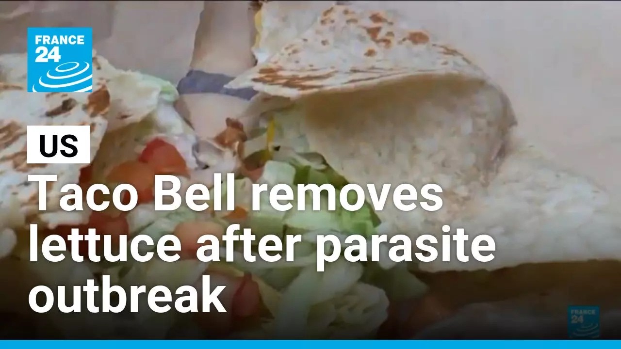 US: Taco Bell removes lettuce after parasite outbreak • FRANCE 24 English