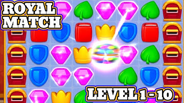 Royal Match Level 1 2 3 4 5 6 7 8 9 10, Puzzle, FILGA