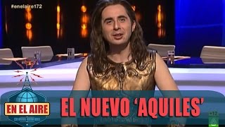 Berto Romero es Aquiles en Troya: 