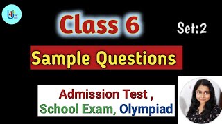 Class 6 Admission Test Sample Questions II Science II School Entrance Exam II Olympiad screenshot 5