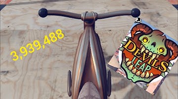 BMX 2 game new highscore (3,939,488) devils leap #monganagamer