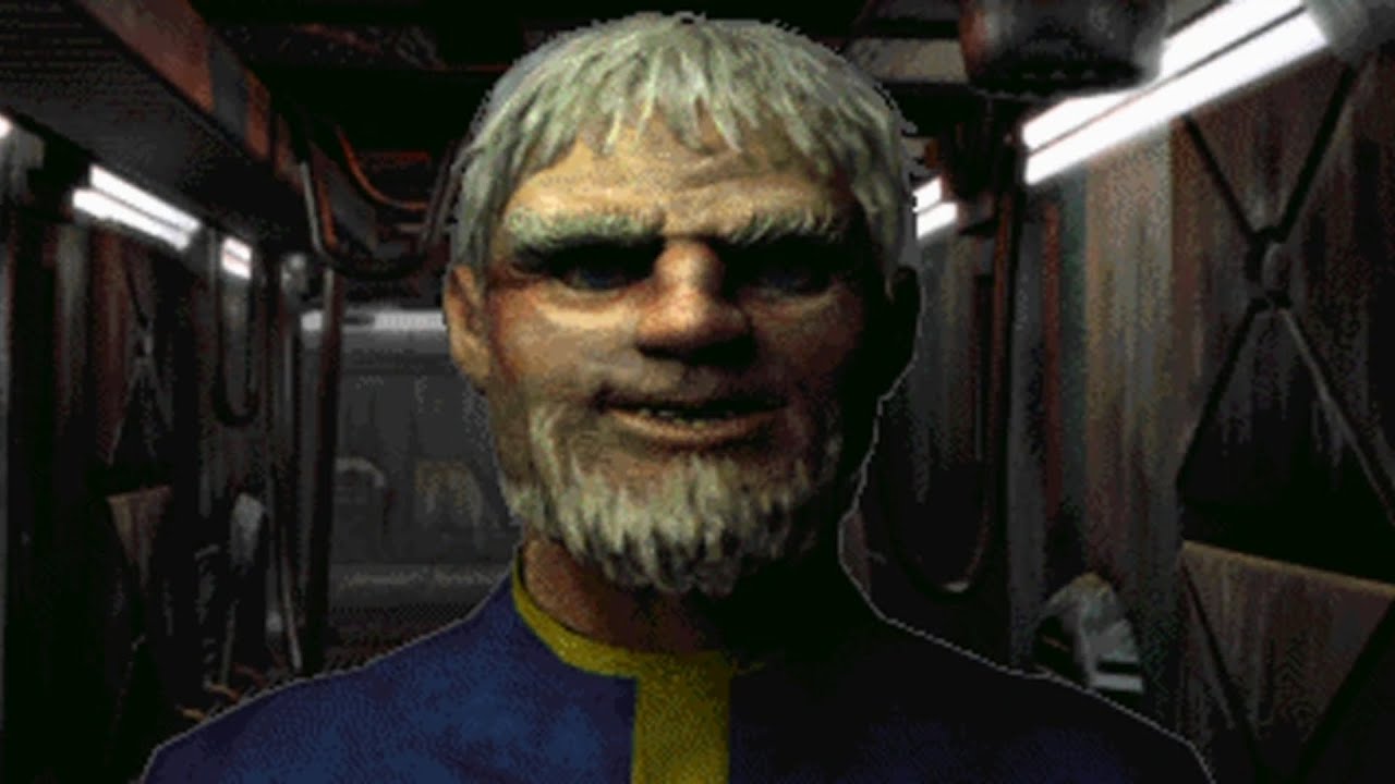 Low intelligence dweller meets Overseer and doesn't want to give up the water chip