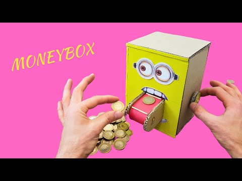 Sihirli Kumbara Nasıl Yapılır - How to Make Coin Bank Box