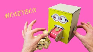 Sihirli Kumbara Nasıl Yapılır - How to Make Coin Bank Box