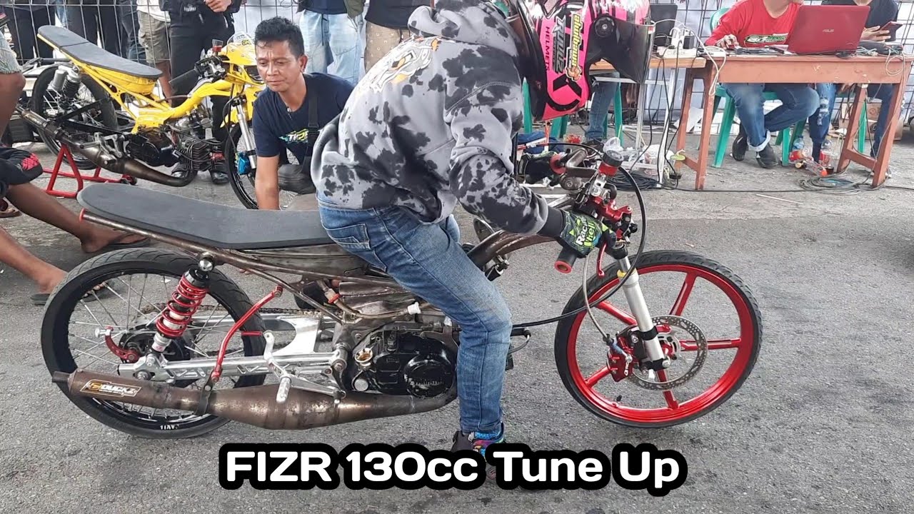 FULL Race Fizr 130cc Tune Up Dragbike Rookies Sirkuit GDS Klaten #fizrtuneup