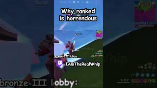 Ranked Fortnite Is Not Skill-Based