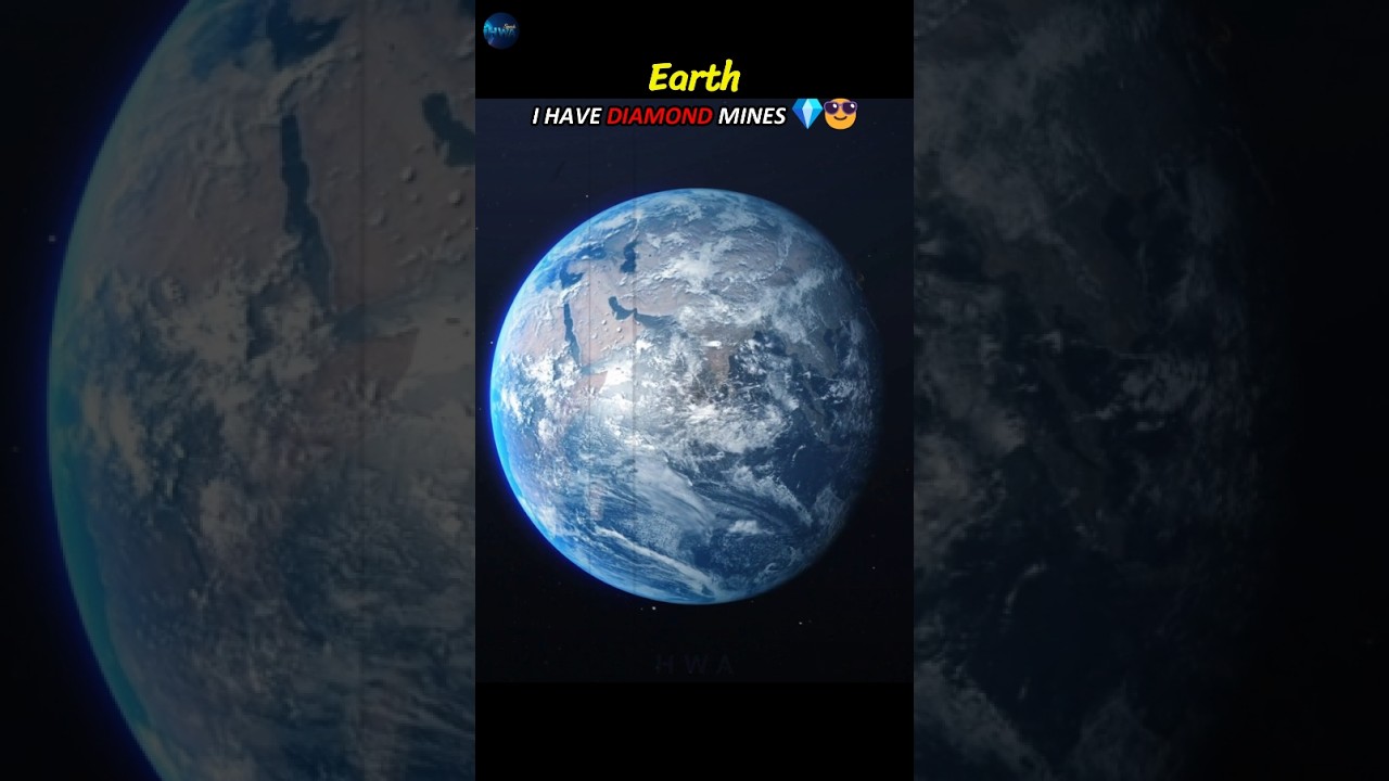 Earth vs Neptune 💎 Planets That Rain Diamonds! #shorts #space #universe #astronomy #earth #neptune
