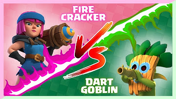 Which is BETTER? #3 | Firecracker VS Dart Goblin | Clash Royale