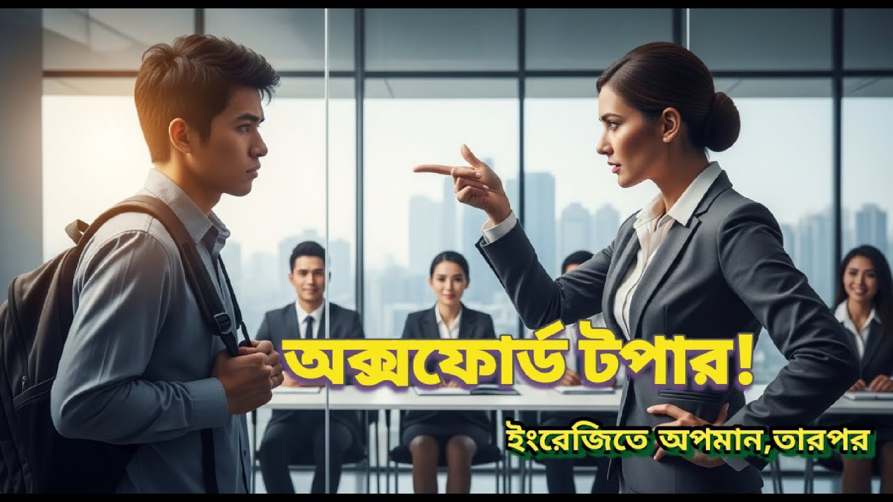 ইংরেজি পারিস বলে ইন্টারভিউ বোর্ডে অপমান, কিন্তু ছেলেটি ছিল অক্সফোর্ডের গোল্ড মেডেলিস্ট|শিক্ষণীয় গল্প