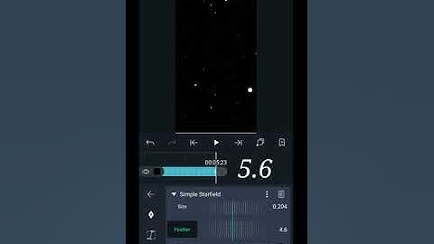 Alight Motion Simple Starfield Tutorial | Simple Starfield Tutorial