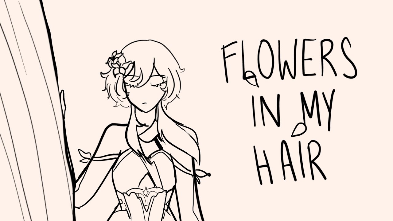 Flowers In My Hair Genshin Impact Animatic YouTube