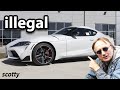 Here’s Why the Toyota Supra Just Got Banned in America