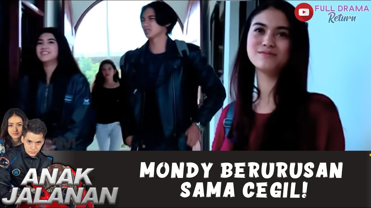 RAYA DIDORONG JATOH! MONDY BERURUSAN SAMA CEGIL! - ANAK JALANAN