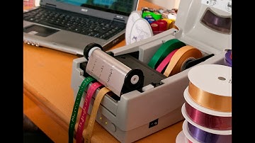 Multi ribbon printing using the old style up-right black acrylic multi adaptor pre 2019