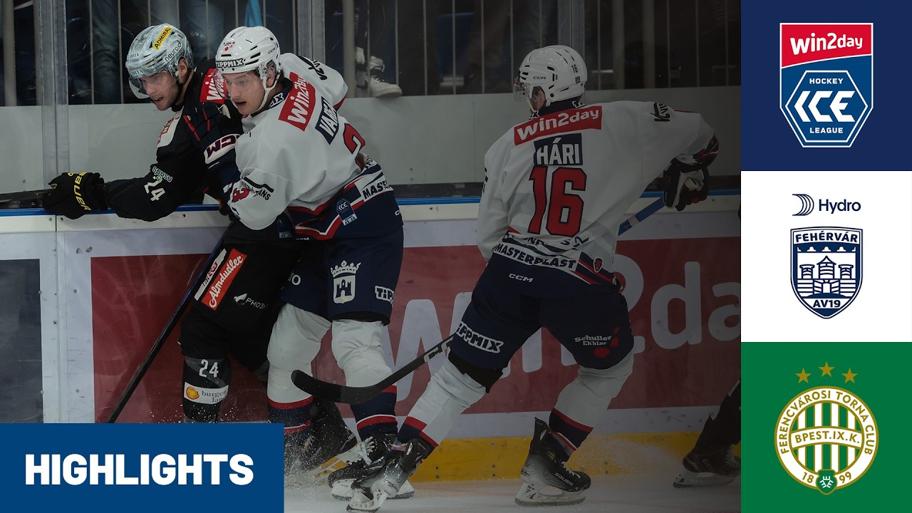 ICE: Hydro Fehervar AV 19 vs. FTC-Telekom | Highlights
