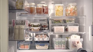 Smart refrigerator storage organization tips/ Convenient and neat refrigerator organization ideas