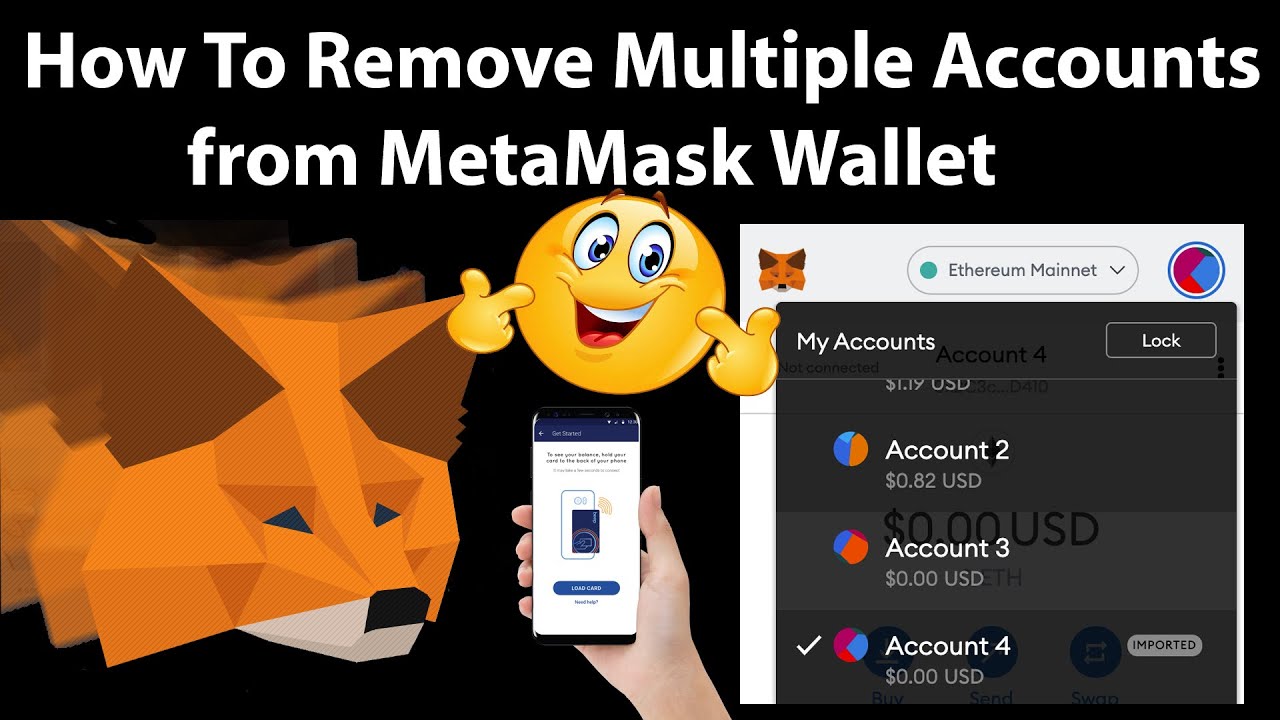 metamask remove account