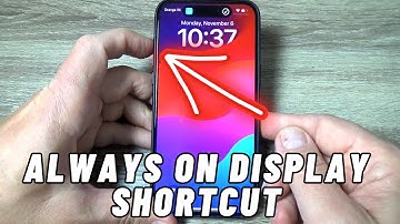 How to Enable / Disable Always on Display from Action Button on iPhone 15 Pro