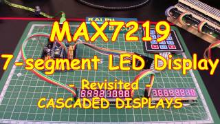 #63 Cascade MAX7219 7-Segment LED displays - easy!