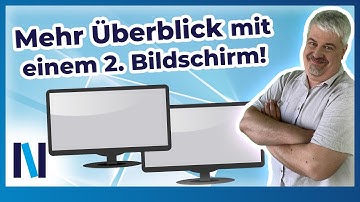 Effektiver arbeiten mit einem zweiten Bildschirm: So richtest Du ihn ein!