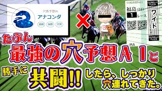 【競馬】ワイド３点ＢＯＸ縛り！「馬券のミカタ」スゴい穴馬１点予想の“究極ＡＩ”とタッグ組んでみた！