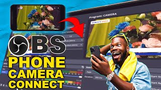 How to Conect YOUR PHONE CAMERA To OBS using wireless method