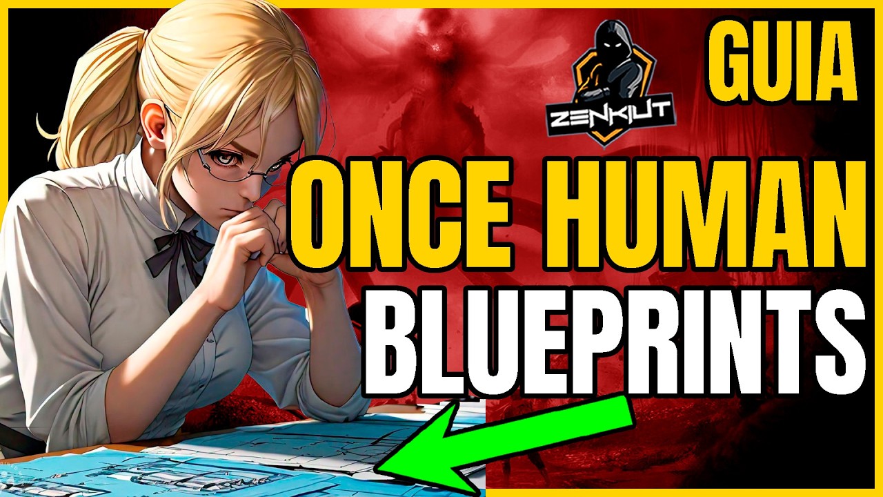 GUIA DE BLUEPRINTS ONCE HUMAN COMO DESBLOQUEAR ARMAS Y ARMADURAS PC MOVIL GRATIS YouTube