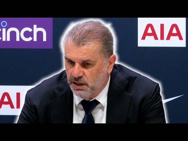 'I DON'T CARE about Arsenal chants! I WANT TO WIN!' 😡 | Ange Postecoglou | Tottenham 0-2 Man City class=