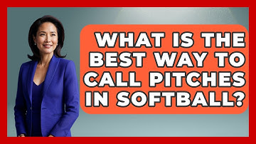 What Is The Best Way To Call Pitches In Softball? - Softball Basics and Beyond