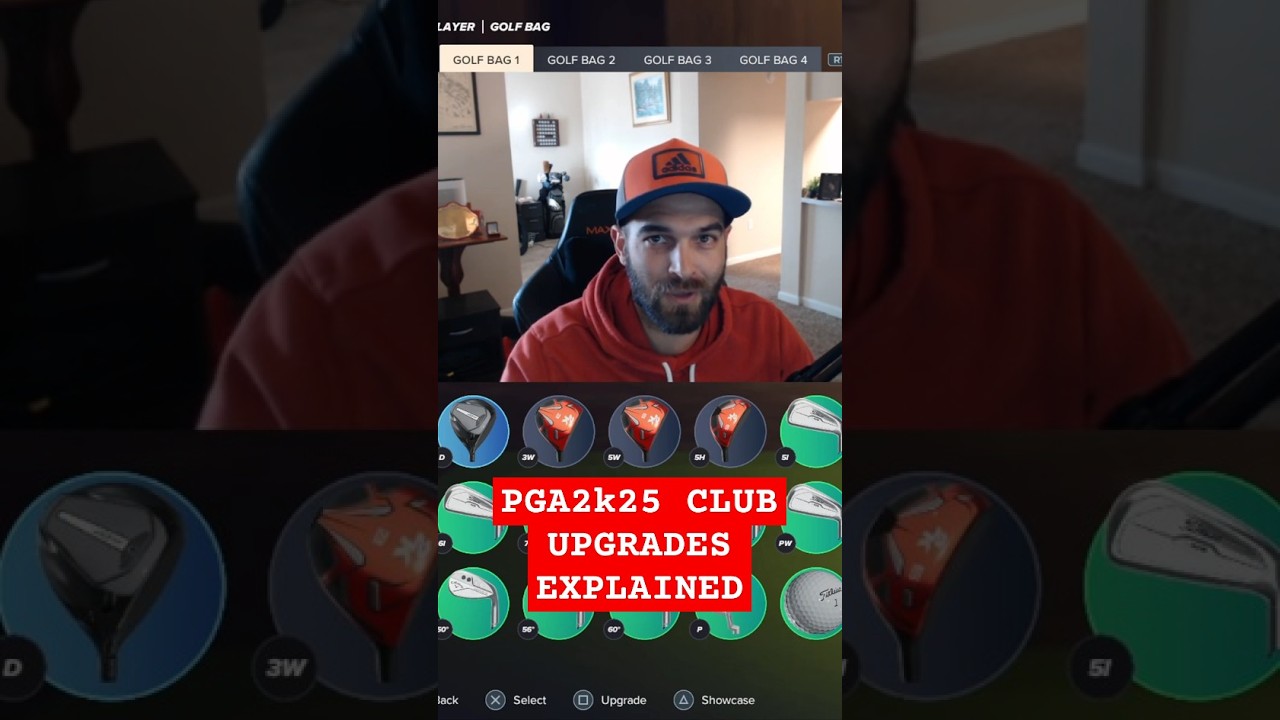 Beginner's Guide to PGA2k25 Club system
