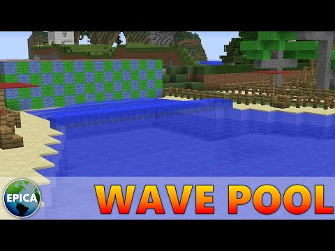 How to make a Automatic pool in Minecraft Ps4 Edition!( not anything wrong with this pool )