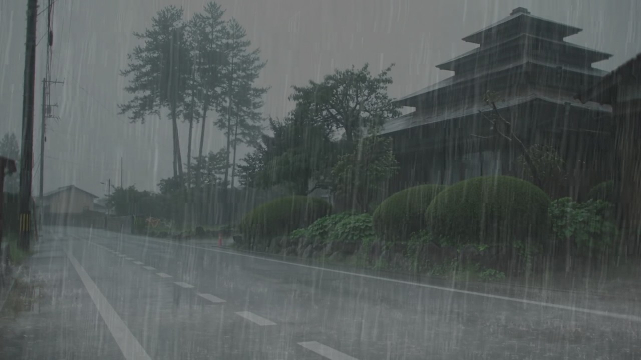 Rain Sounds For Sleeping 99% | Fall Asleep Fast With Heavy Rain & Relaxing Thunderstorm all Night