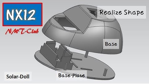 Realize Shape Tutorial Base-Plate SIEMENS NX12 Solar-Doll (2)