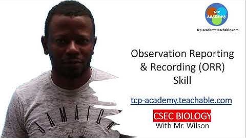 Laboratory Skill Observation Reporting and Recording