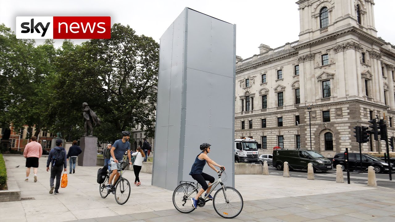 Film backdrop image for PM calls boarding up of Winston Churchill statue 'shameful' (2020)
