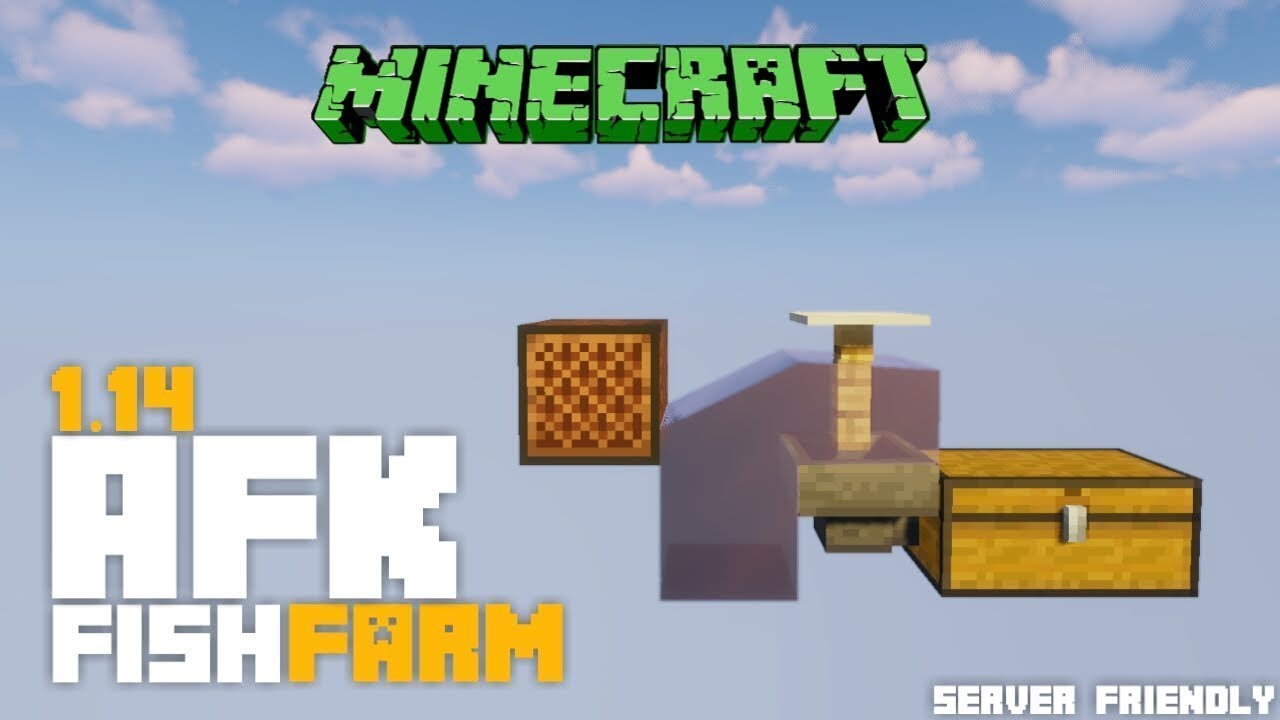 How to make an AFK Fish farm | tutorial - YouTube